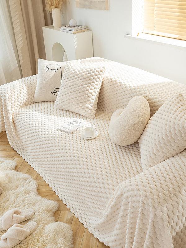 Lovevop Anti-Scratch Plush Sofa Blanket for Cats - Soft Winter Warm Throw Blanket for Couch, Bed, and Home Decor - Perfect for Pet Owners and Cozy Nights