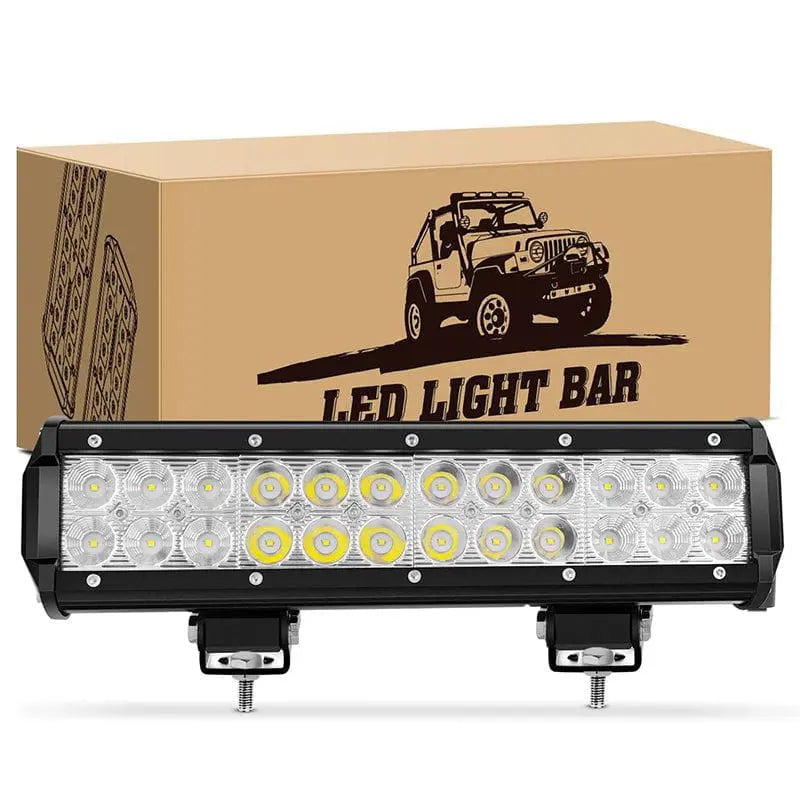 Nilight 72W 12-Inch LED Light Bar - 5040LM Spot Flood Combo Off-Road Lights for Trucks, SUVs, ATVs, UTVs, Boats & Golf Carts - Waterproof Fog Lights with 2-Year Warranty - Perfect for Night Driving, Off-Roading & Work Lighting