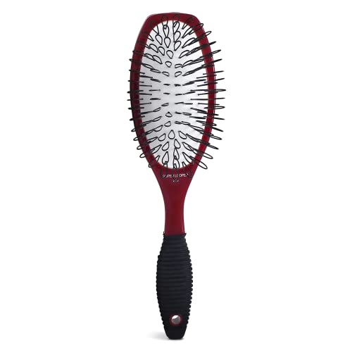 Spornette Large Super Looper Wig Brush 215 - Professional Detangling Hair Brush for Synthetic & Human Hair Wigs - Perfect for Styling, Smoothing & Volumizing (Great for Cosplay, Daily Use & Salon Styling)