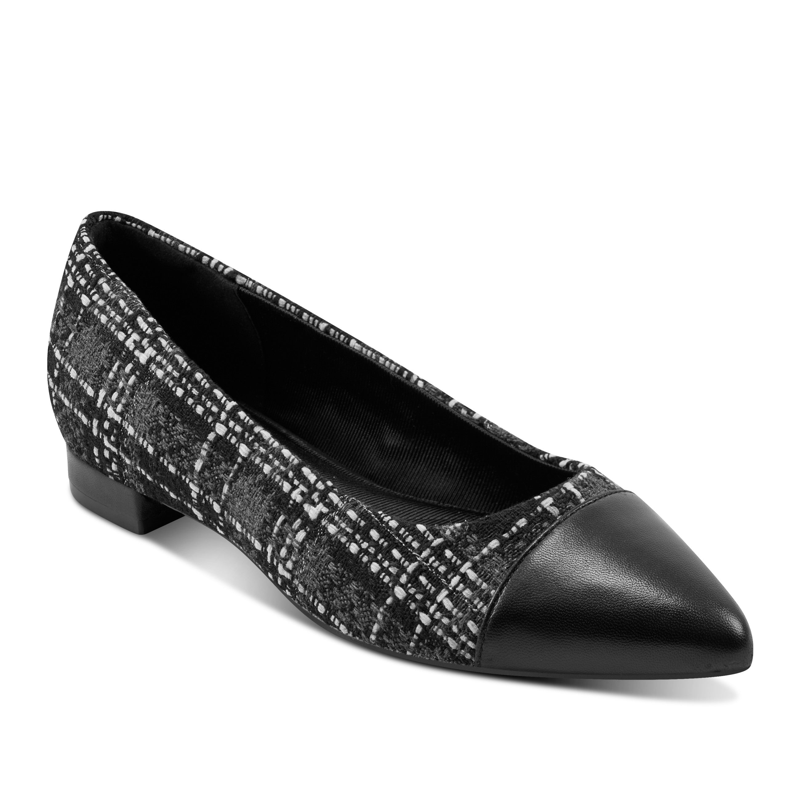 Kenzie Women's Total Motion Pointy Toe Dress Flats - Comfortable Work Shoes for Office, Business & Professional Occasions