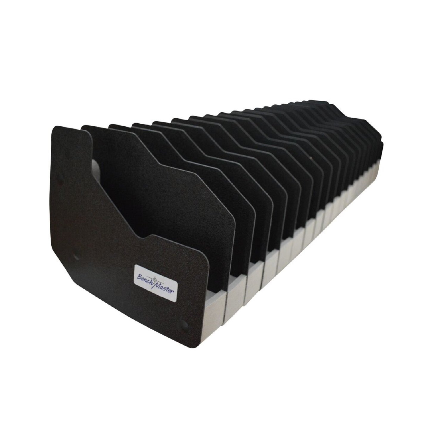 BenchMaster 18-Gun Pistol Rack - Premium Gun Safe Storage Organizer for Pistols & Handguns | Perfect for Gun Cabinets, Safes & Home Defense Storage