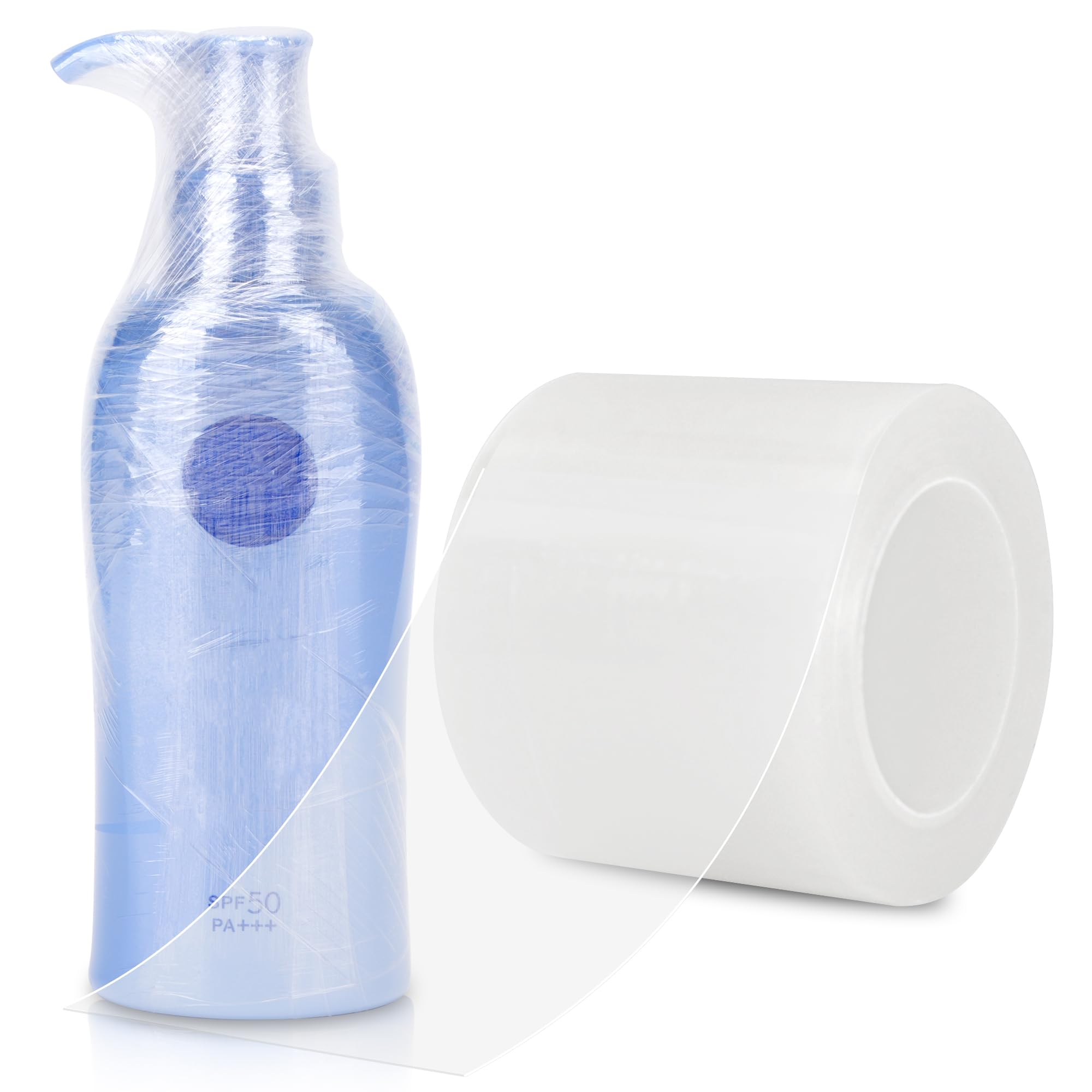 **Leak-Proof Travel Bottle Covers – 164ft Wrap for All Bottles | TSA-Approved Travel Essentials for Women & Men | Perfect for Airplane, Cruise, Gym & Toiletries**