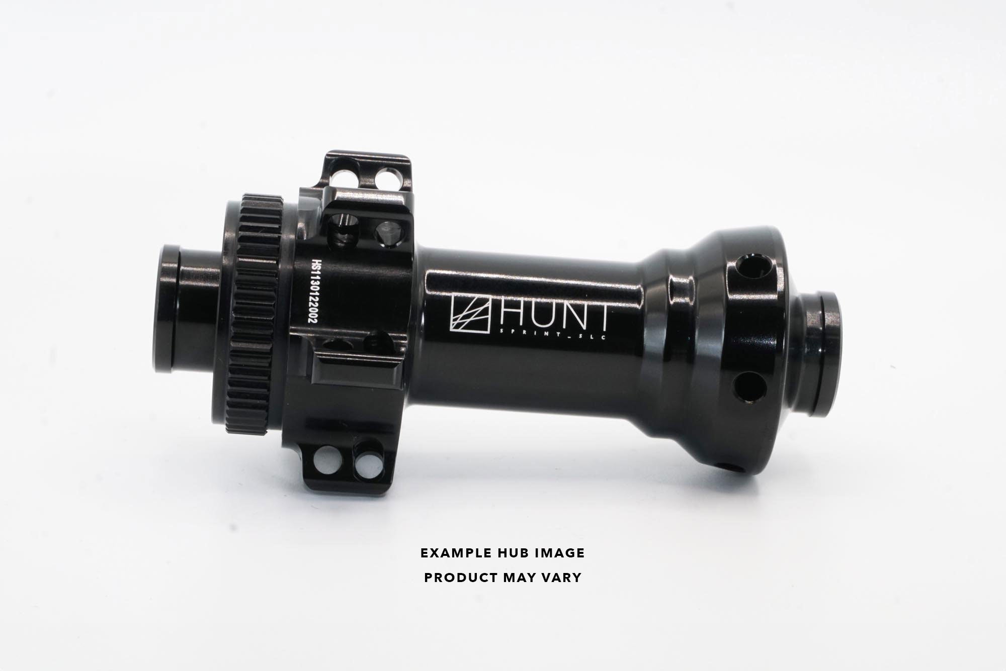 Front Hub | Sprint DB SLC V1 Disc Brake Hub - 18 Hole Black Bicycle Wheel Hub for Road & Mountain Bikes - Perfect for Commuting, Racing & Off-Road Cycling