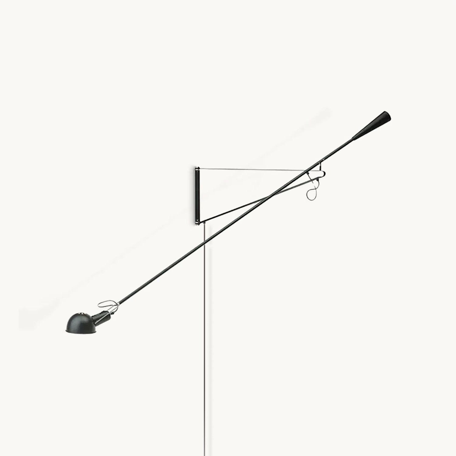Plug-in Wall Sconce with Long Arm - Modern Adjustable Reading Light for Bedroom, Living Room & Office - Energy Efficient LED Wall Lamp for Home Decor