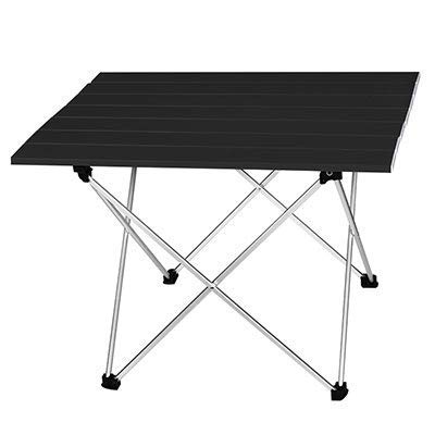 Portable Folding Camping Table - Lightweight BBQ Picnic Table with Candy Color, 56.5x40.5x41cm (L) - Perfect for Outdoor Camping, Beach Parties, Backyard Gatherings & Tailgating