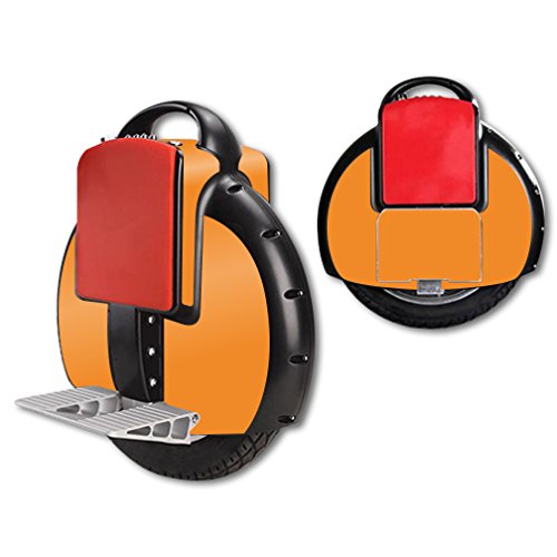 MightySkins Compatible with Airwheel X3 Self Balancing Electric Unicycle Scooter - Durable Protective Skin Wrap Cover Sticker in Solid Orange - Perfect for Commuting, Urban Travel & Personal Transportation