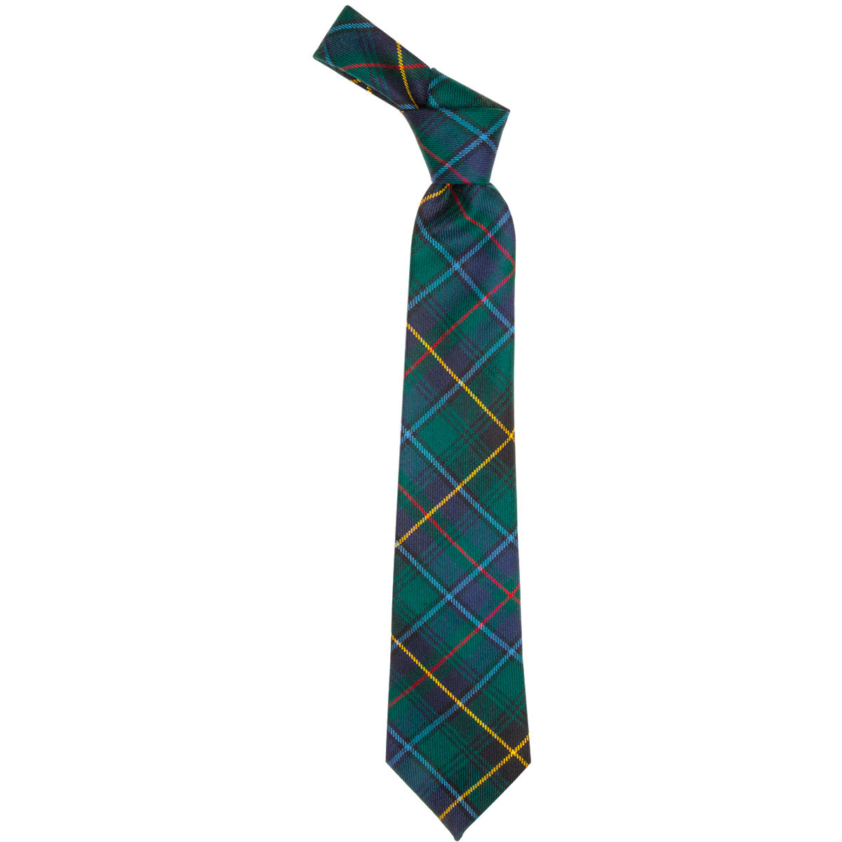 MacInnes Hunting Modern Tartan Tie - Classic Scottish Plaid Necktie for Men | Perfect for Weddings, Business Meetings & Formal Occasions