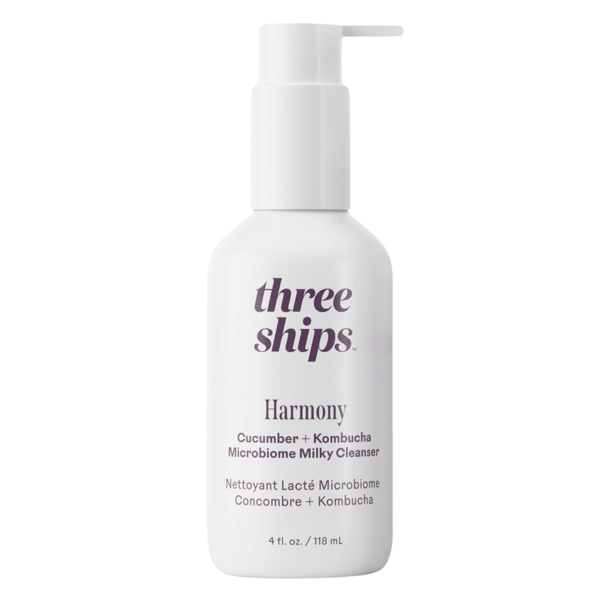Harmony Cucumber & Kombucha Face Wash - Microbiome Balancing Cleanser for Sensitive Skin | Gentle Daily Facial Cleanser for Acne-Prone & Dry Skin | Morning & Night Skincare Routine