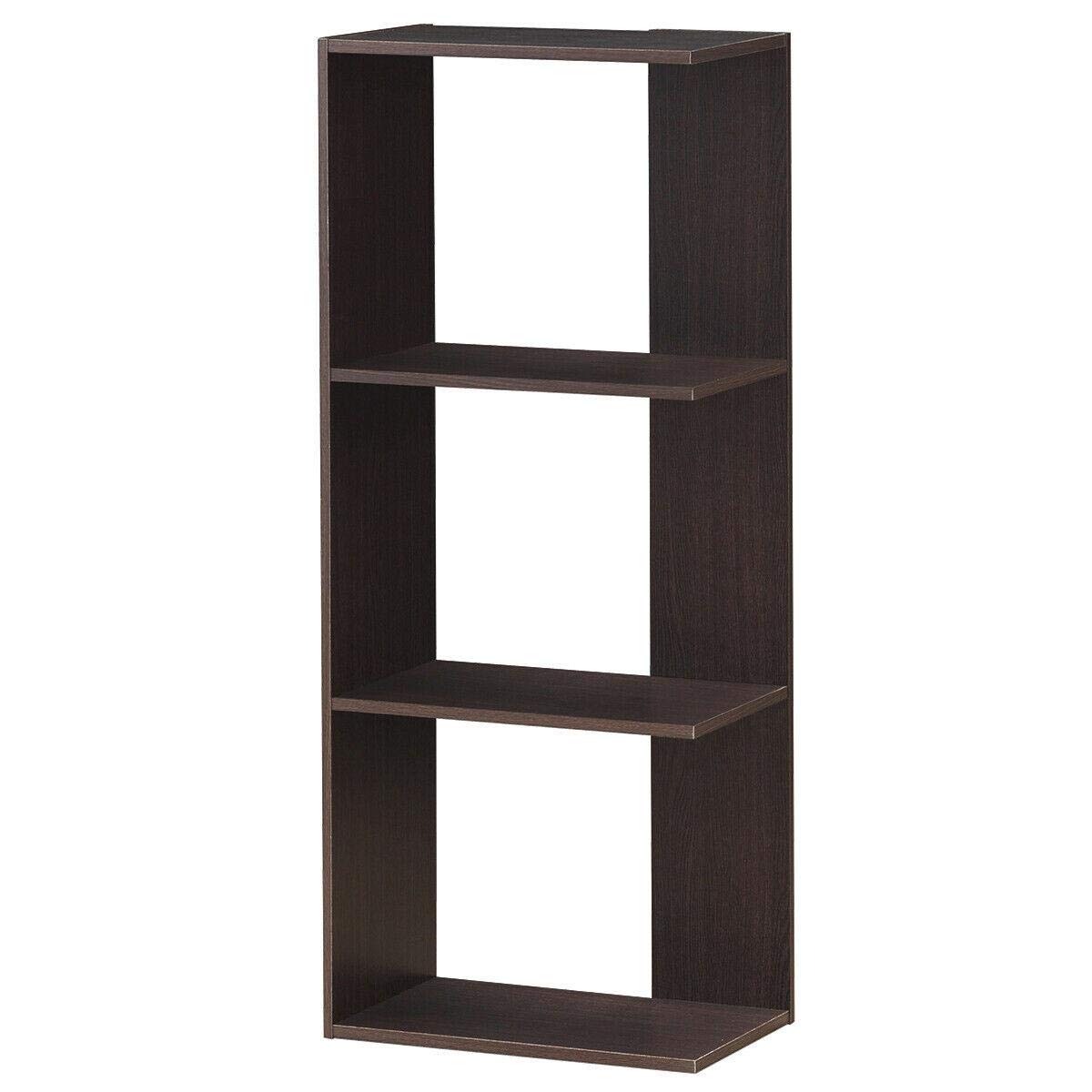 3-Tier Bookcase Storage Shelf - Open Shelving Unit for Home, Office & Dorm | Multi-Purpose Room Divider, Plant Stand, Shoe Organizer & Closet Storage | Perfect for Living Room, Bedroom, Garage & Small Space Organization