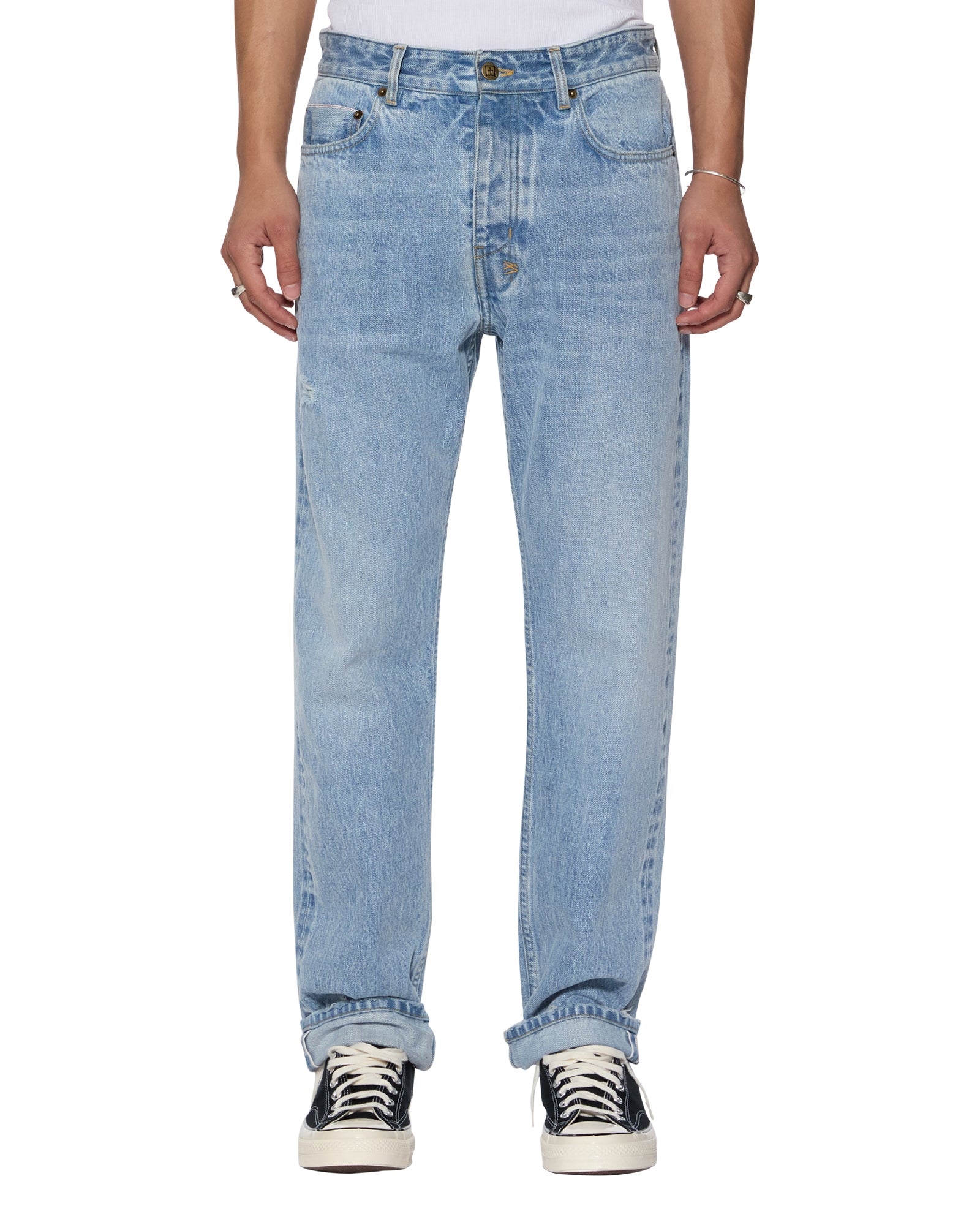 HAZLOW SELVEDGE SYDNEY BLUE Jeans - Premium Raw Denim for Men | Perfect for Casual Wear, Street Style & Everyday Outfits