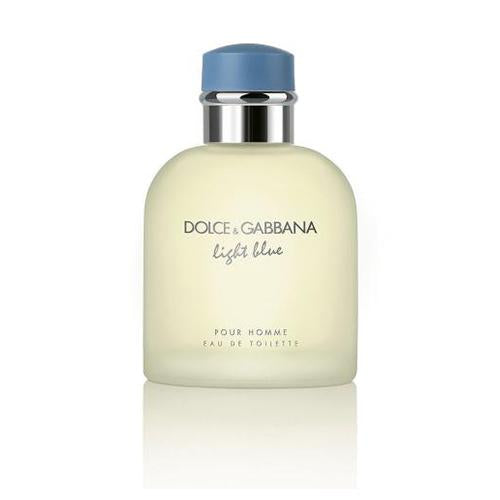 Dolce & Gabbana Light Blue Eau de Toilette for Men - 4.2 oz Fresh Citrus Aromatic Fragrance | Perfect for Date Night, Office & Summer Wear