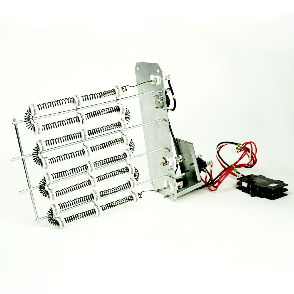 10 KW Electric Heater Kit with Circuit Breaker - 208-230V/60Hz/1 Phase - H8HK010K 11D - Ideal for Home Heating, HVAC Systems & Commercial Use