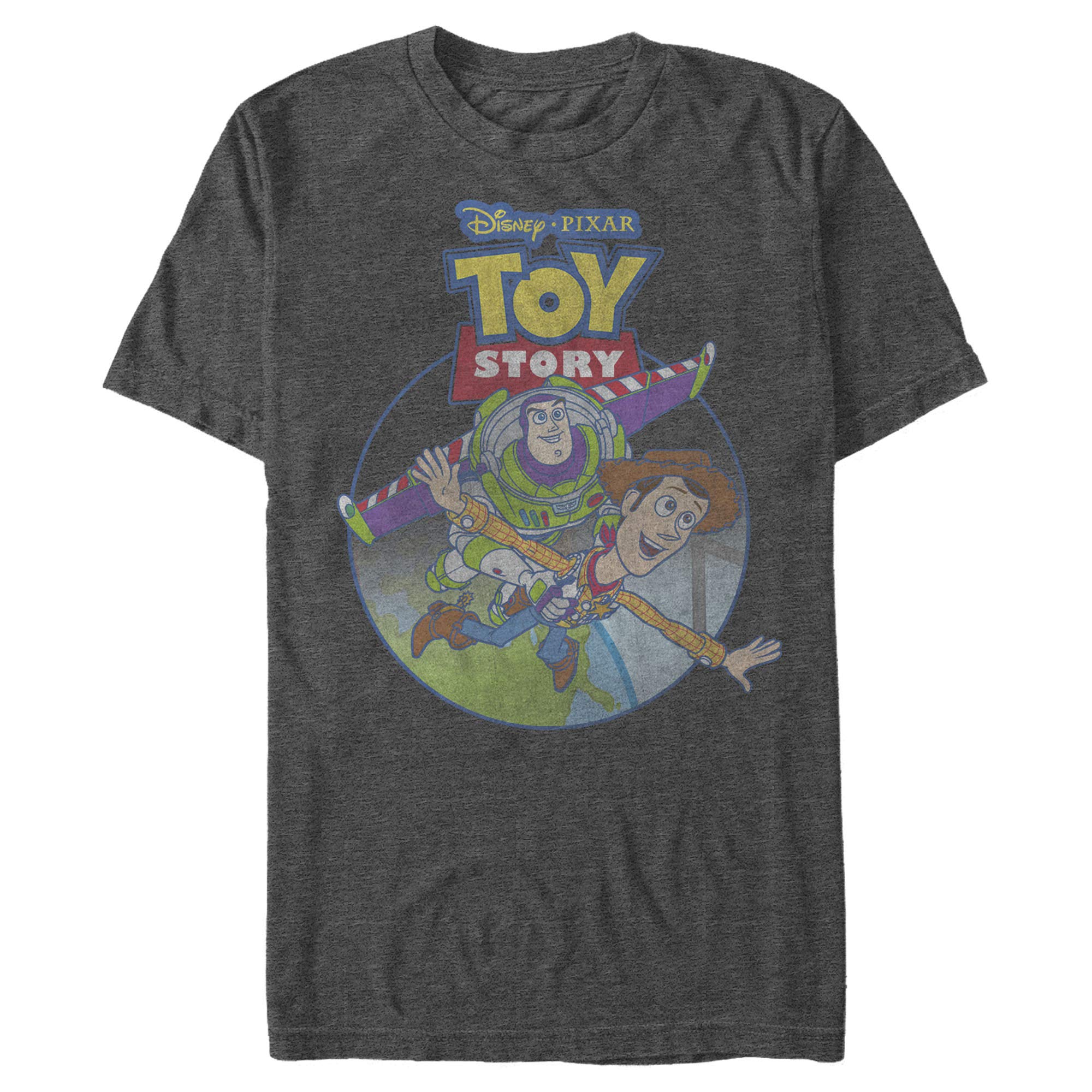Men's Toy Story Best in Flight Graphic T-Shirt - Comfortable Cotton Tee for Disney Fans, Casual Wear & Movie Night Outfits