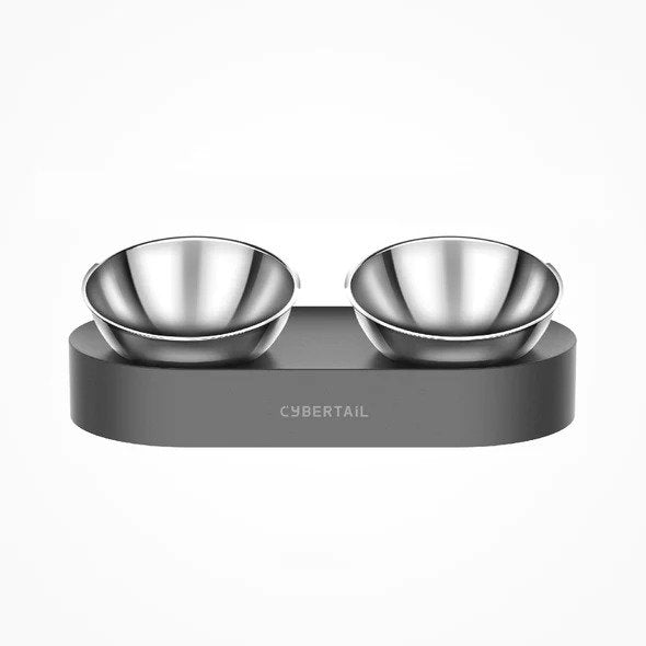Premium Stainless Steel Cat Bowl - Non-Slip Nano Metal Pet Food & Water Dish for Kittens & Adult Cats - Perfect for Home, Travel & Outdoor Use