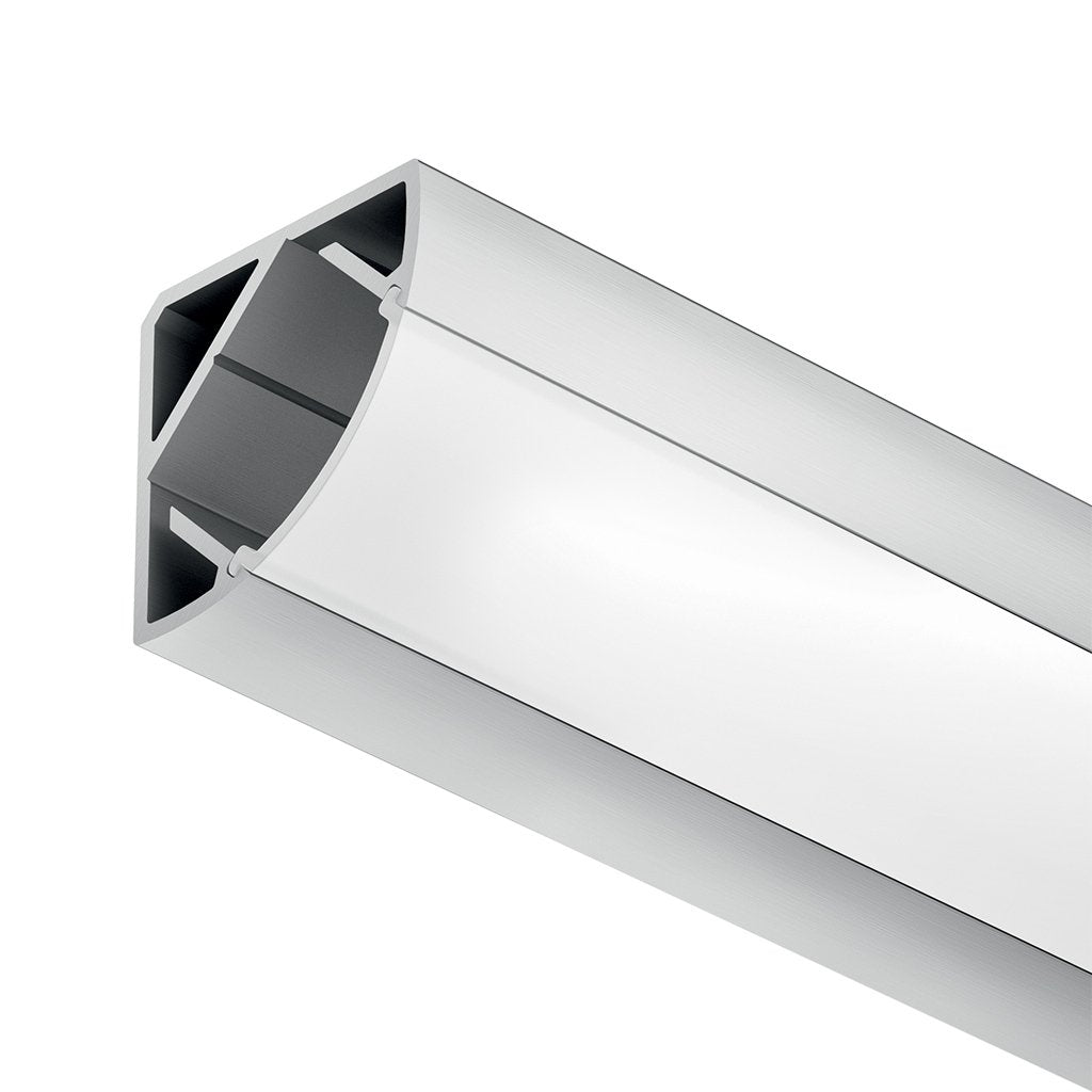 Aluminum Corner Mounting Profile - Heavy Duty Extrusion for Shelving, Displays & DIY Projects | Perfect for Home, Office & Workshop Use