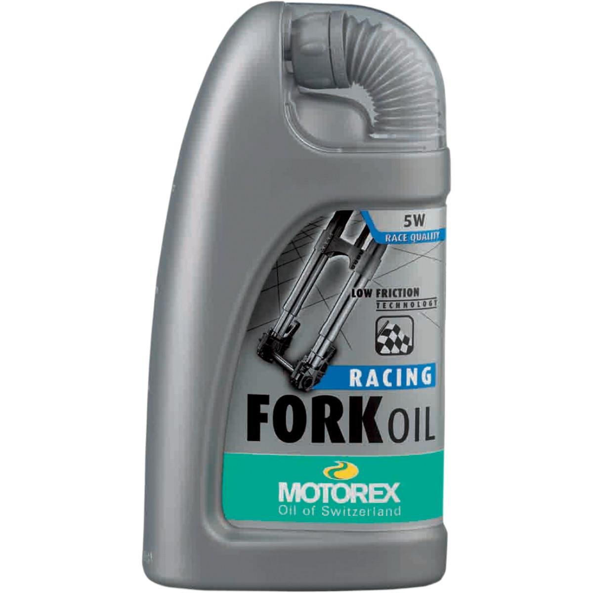 Motorex Racing Fork Oil - High Performance Motorcycle Suspension Fluid for Dirt Bikes & Off-Road Use - Ideal for Smooth Riding & Enhanced Control on Trails