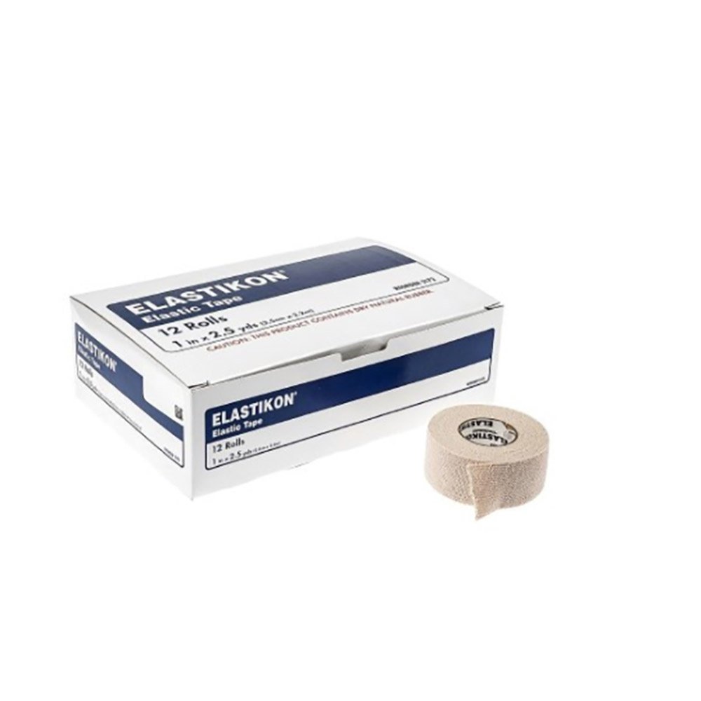Elastikon® Elastic Adhesive Bandage Wrap 1 x 2.5 Yards - First Aid, Sports Injury Support & Wound Care for Athletes, Nurses & Home Use