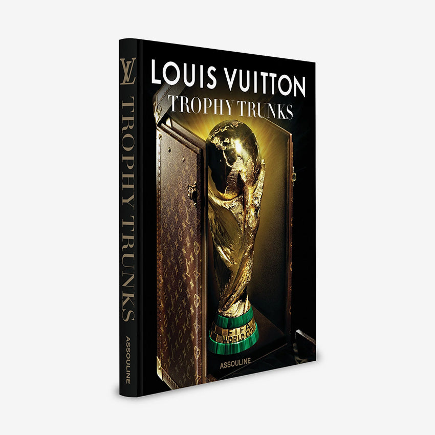 Assouline Louis Vuitton Trophy Trunks - Luxury Travel & Storage Cases for Collectibles & Memorabilia | Perfect for Home Decor & Display