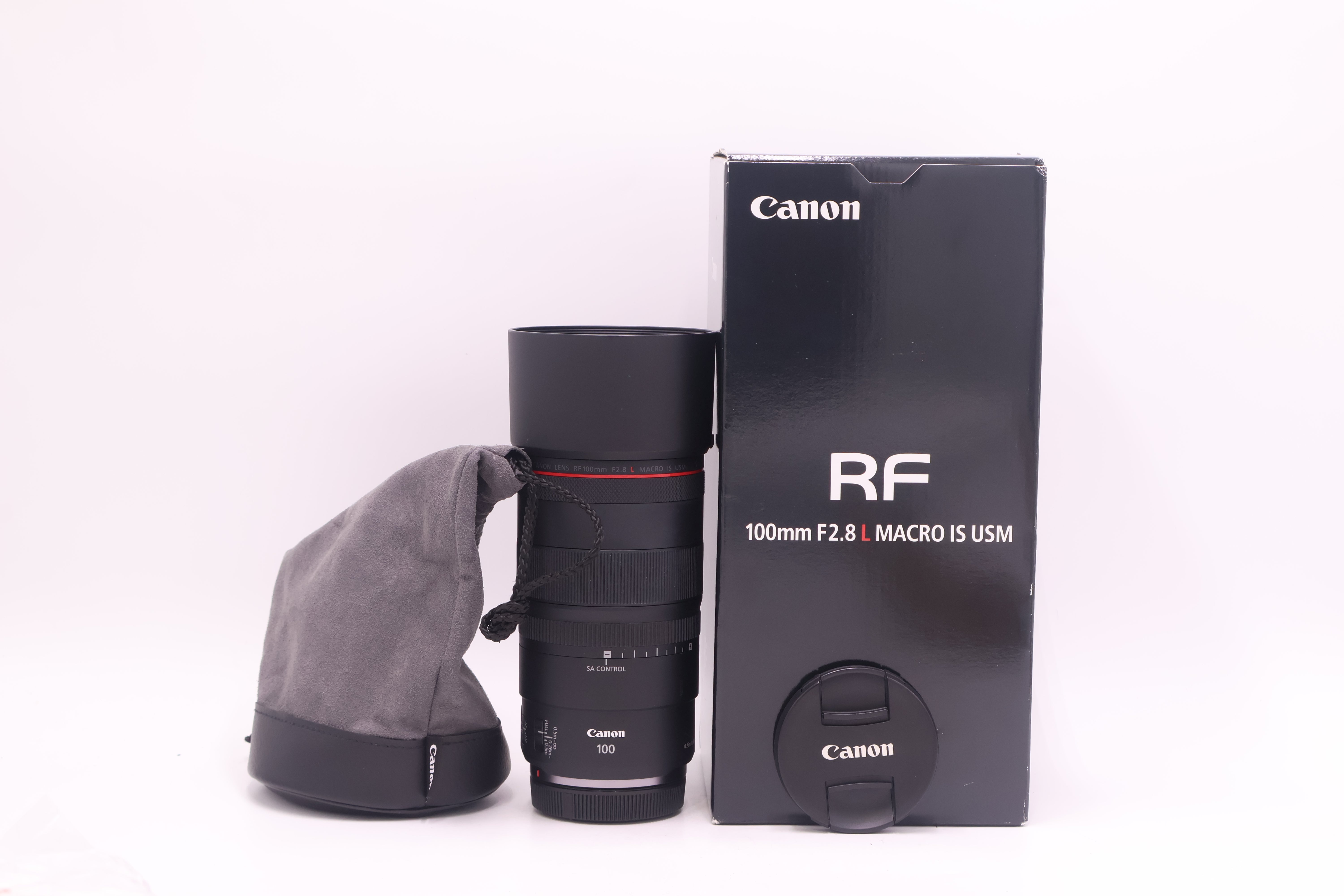 Canon RF 100mm f/2.8L IS USM Macro Lens - Professional Full Frame Macro Photography for Portraits, Jewelry & Product Shots (Used)