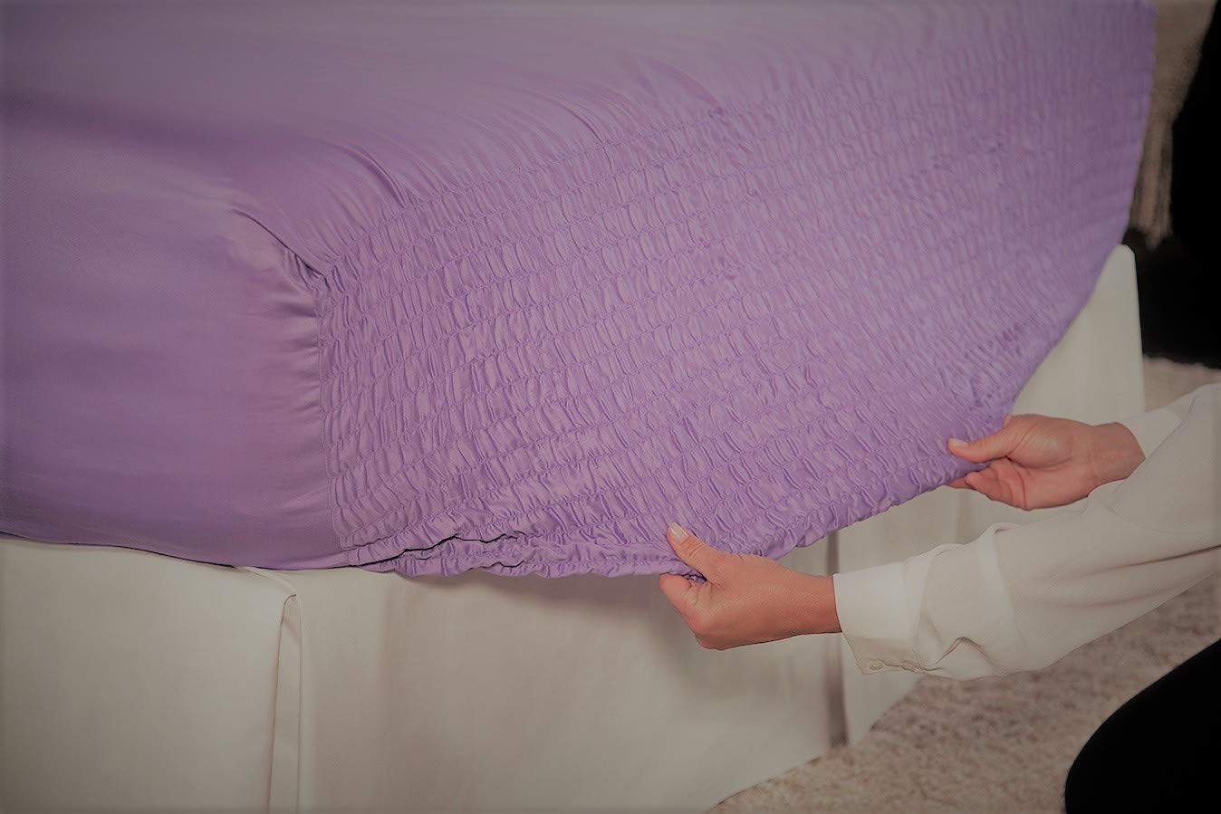 Premium 100% Cotton 300 Thread Count King Size Sheet Set - Deep Pocket (7