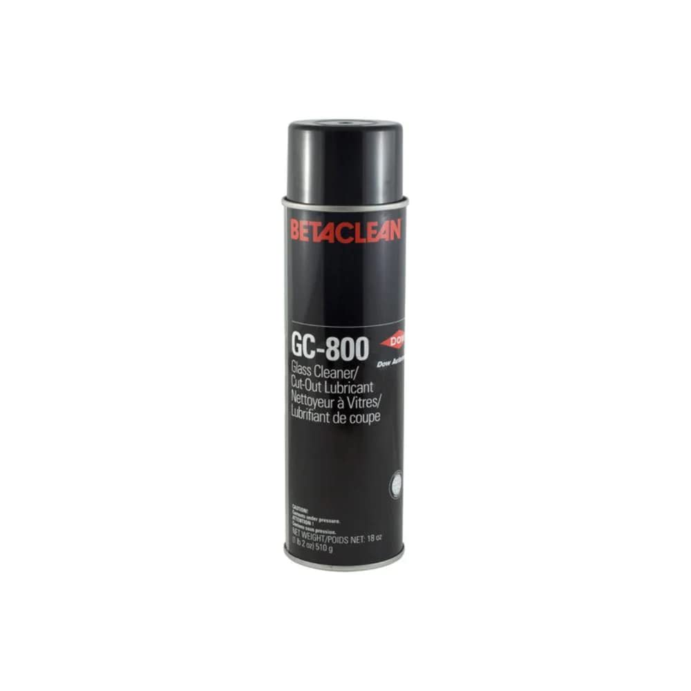 Dow GC-800 Professional Glass Cleaner Spray - Streak-Free Formula for Windows, Mirrors & Glass Surfaces - Perfect for Home, Office & Car Cleaning
