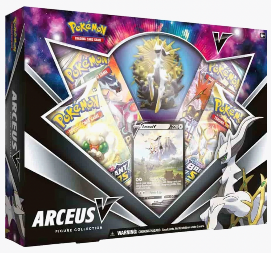 Pokemon Arceus V Figure Collection Box - Limited Edition Action Figure Set for Collectors & Battles | Perfect for Display, Gifts & Pokemon TCG Gameplay