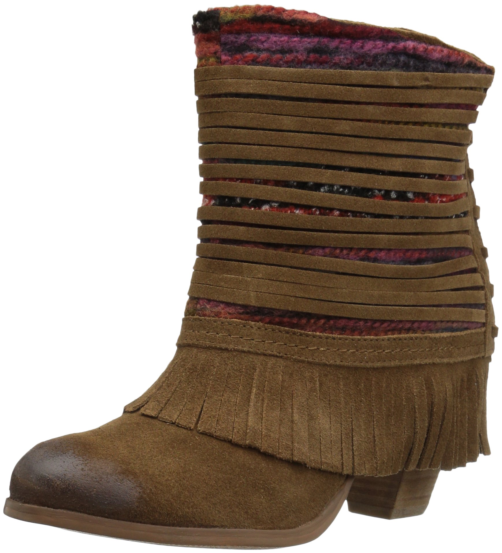 Naughty Monkey Women's Talyhoe Ankle Booties - Stylish Chunky Heel Booties for Women | Comfortable Casual & Dressy Fall Winter Boots for Outfits, Office, Date Night