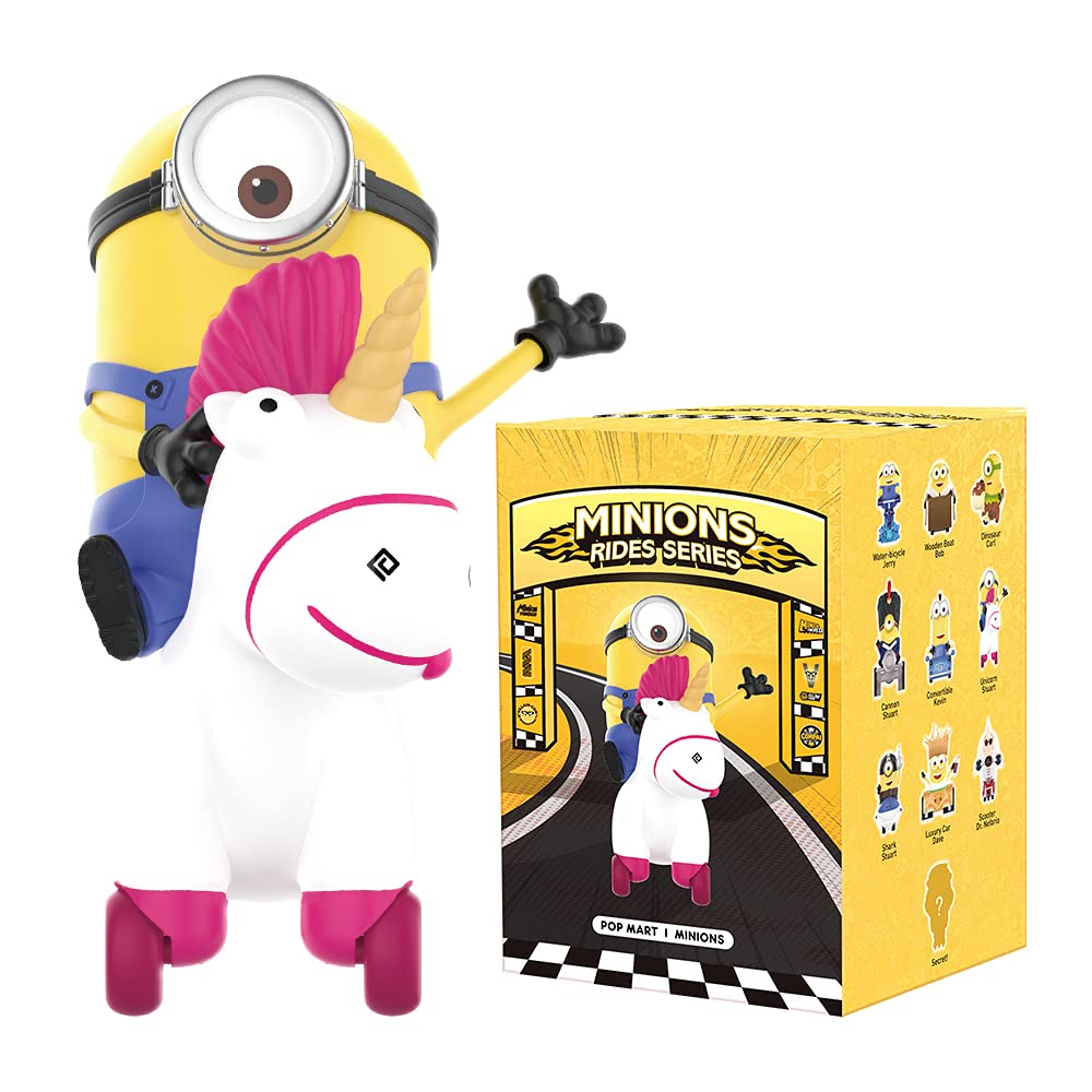 Pop Mart Minions Mount Series 9PC Blind Box - Bulk Collectible Random Art Toys, Cute Figures for Christmas, Birthday & Holiday Gifts | Perfect for Party Favors, Office Decor & Kids Collections
