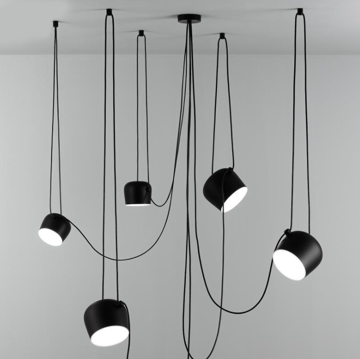 Modern LED Pendant Light - Sleek Contemporary Hanging Fixture for Dining Room, Kitchen Island & Living Room Decor