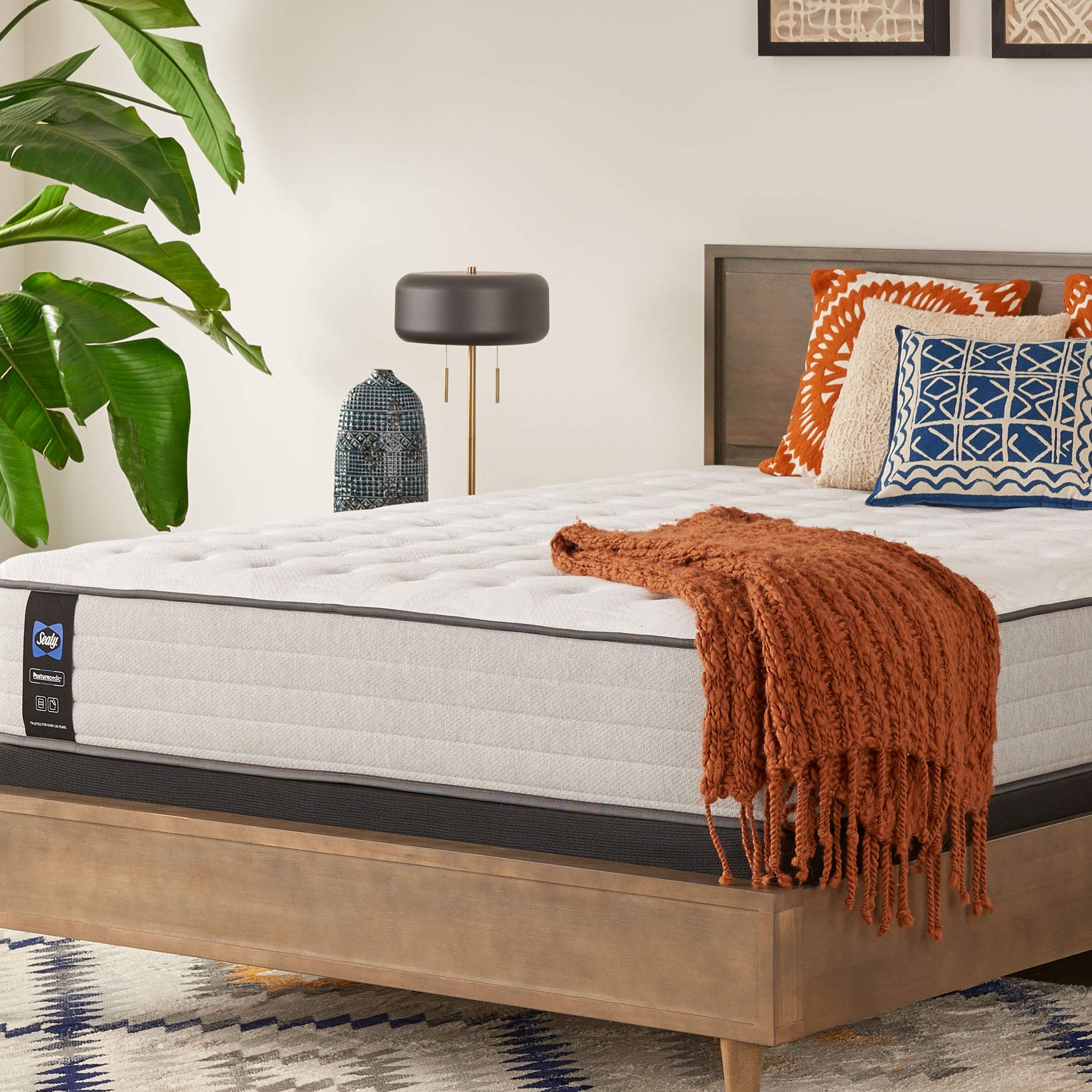 Sealy Posturepedic Firm Feel California King Mattress - Premium Support for Back Pain Relief | Ideal for Hot Sleepers & Master Bedrooms