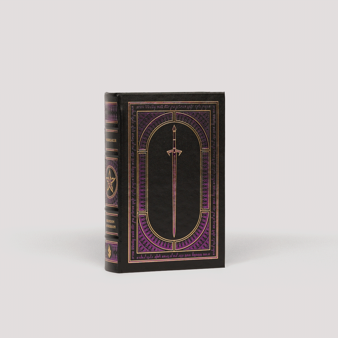Warbreaker Leatherbound Hardcover Book by Brandon Sanderson - Fantasy Novel for Collectors & Readers | Perfect for Gifts, Bookshelves & Fantasy Lovers