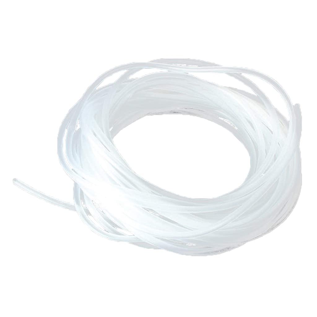 Soft PVC Oxygen Pump Hose with Air Bubble Stone - Fish Tank Aquarium Air Tube for Freshwater & Saltwater Aquariums - Perfect for Aeration, Hydroponics, and Pond Oxygenation