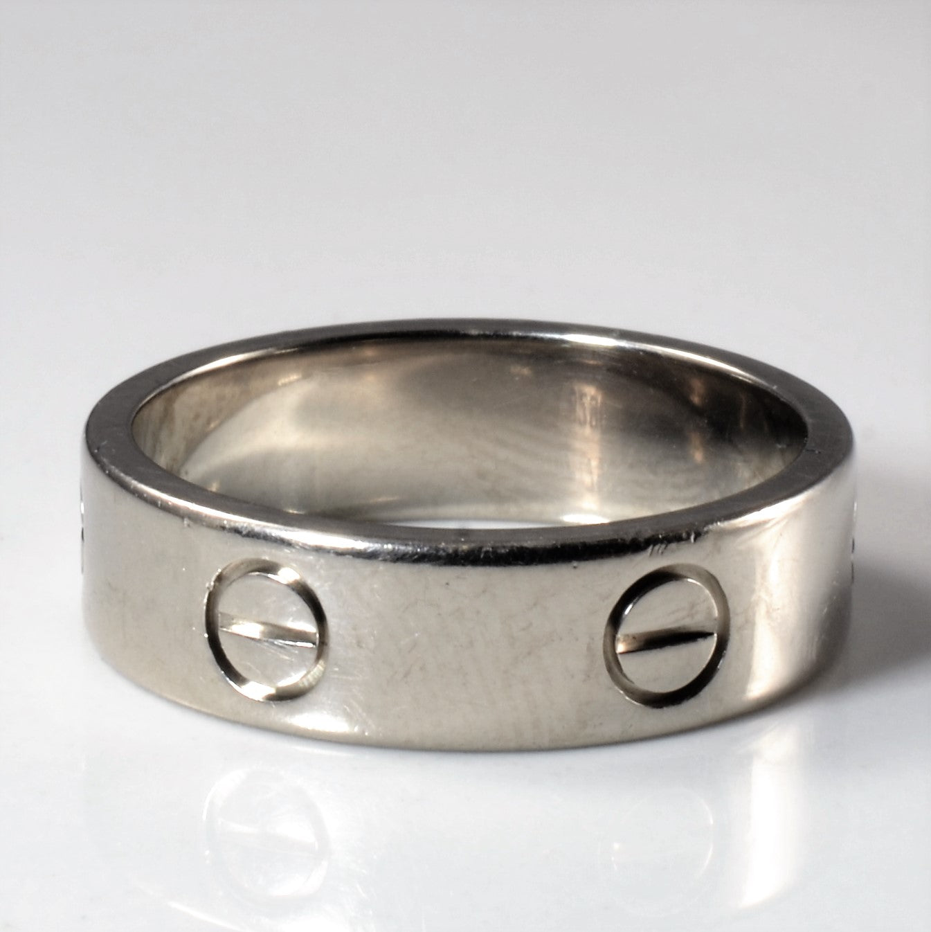 Cartier Love Band Ring - 18K Gold or Sterling Silver Luxury Jewelry for Women - Perfect for Anniversaries, Engagements & Special Occasions