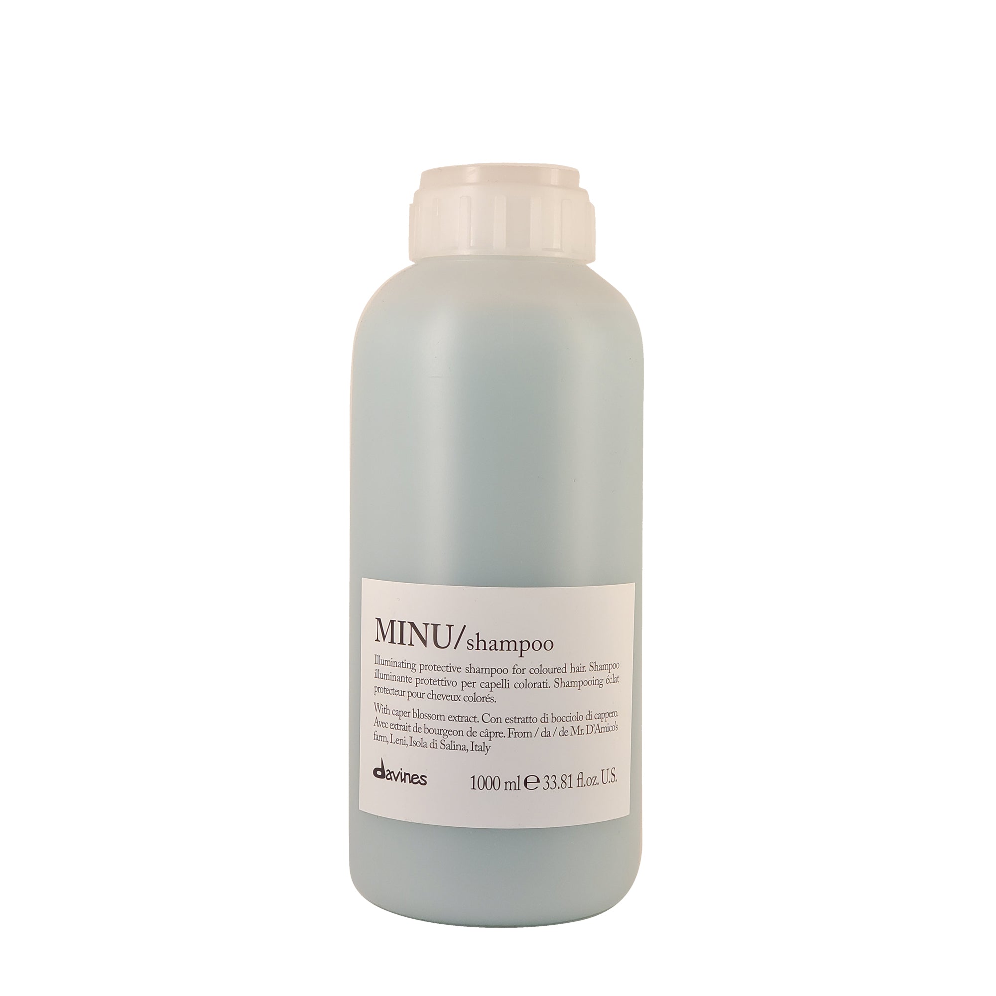 Davines Minu Shampoo for Color-Treated Hair - Sulfate-Free & Nourishing Formula | Perfect for Daily Use at Home & Salon