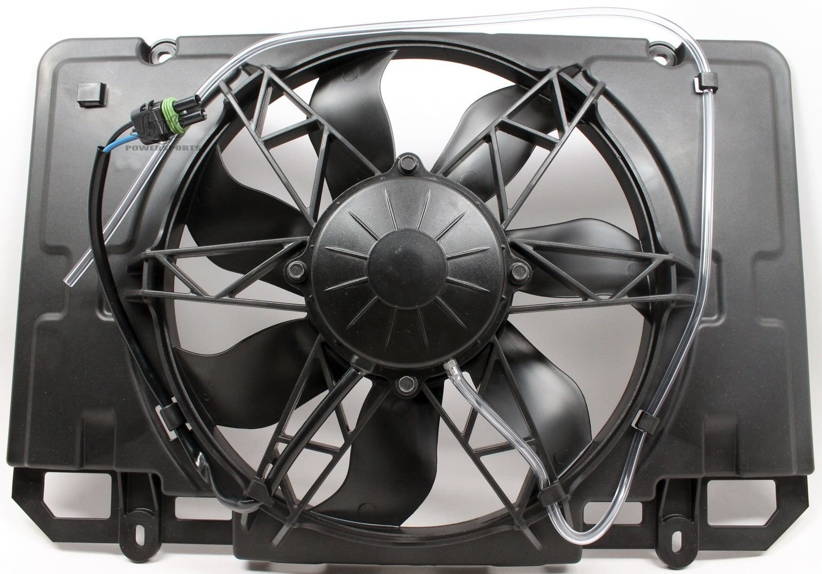 2016-2018 Can-Am Commander Max OEM Cooling Fan Assembly 709200566 - Replacement Part for Off-Road Vehicles & UTV Cooling System Maintenance