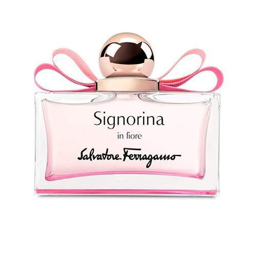 Salvatore Ferragamo Signorina In Fiore 100ml Eau de Toilette for Women - Floral Perfume for Daytime & Special Occasions