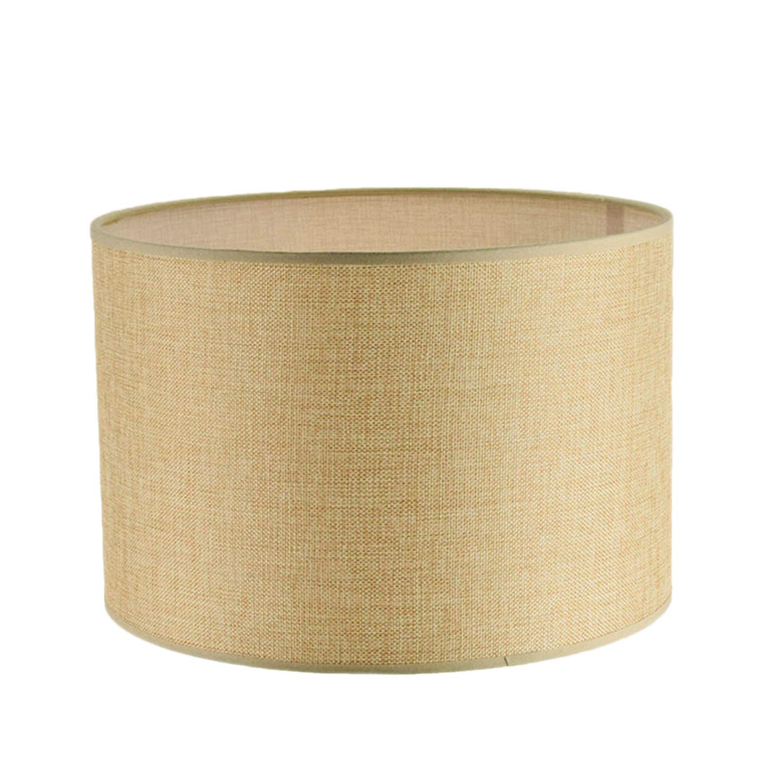 ADSE Linen Lampshade - 30cm Straight Floor Lamp Shade for Burlap Table - Perfect for Living Room, Bedroom & Home Decor Lighting