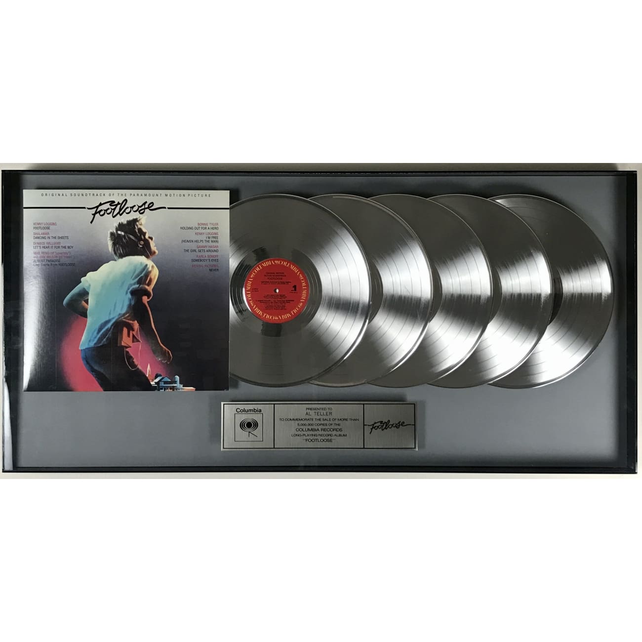 Footloose Original Motion Picture Soundtrack - 5x Multi-Platinum Award Winner - Perfect for 80s Music Lovers & Dance Party Playlists