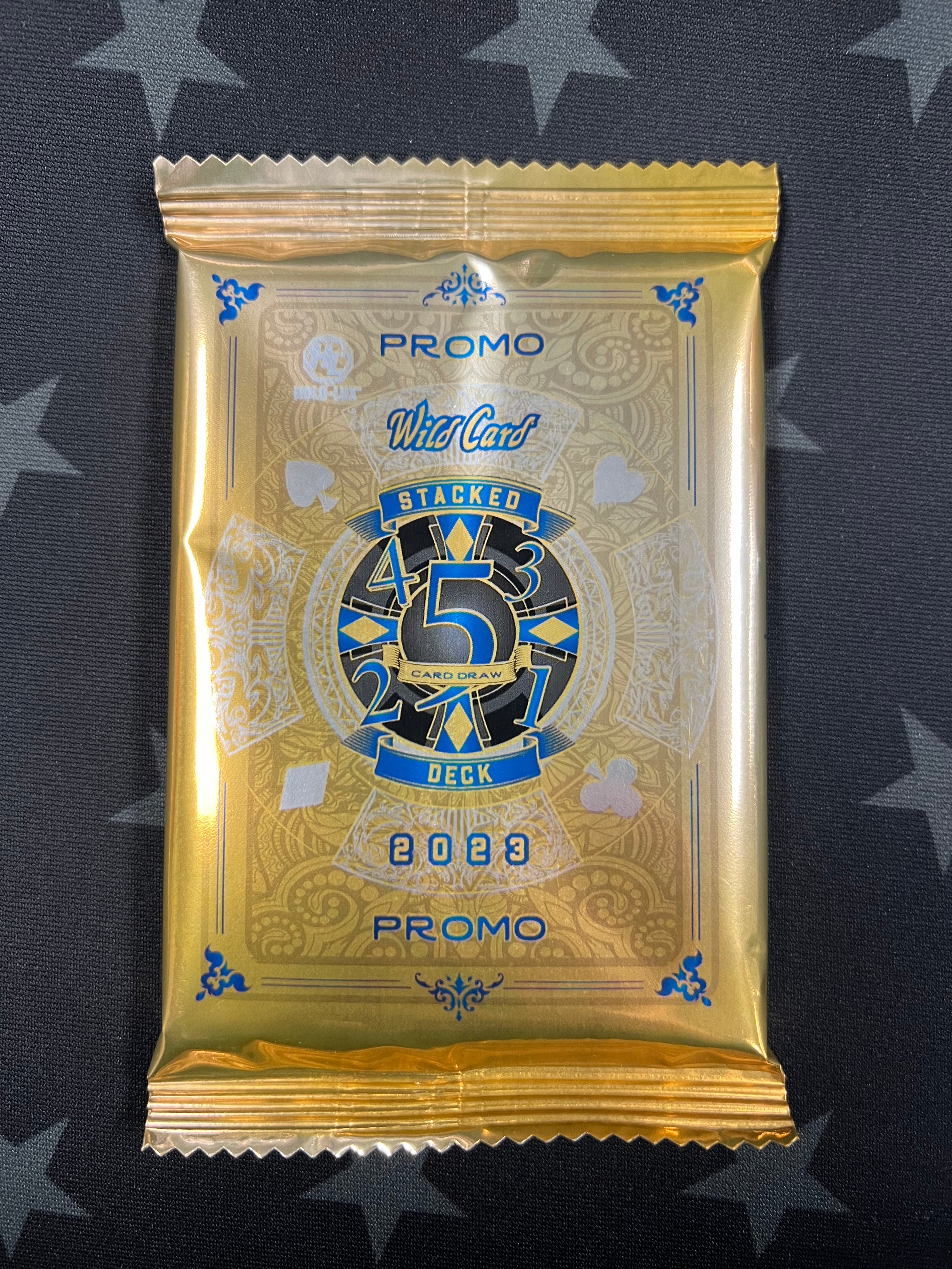 2023 Wild Card 5 Card Draw Stacked Deck Promo Pack - Premium Playing Cards for Poker, Magic Tricks & Collectors - Perfect for Game Nights, Casino Parties & Card Magic Performances