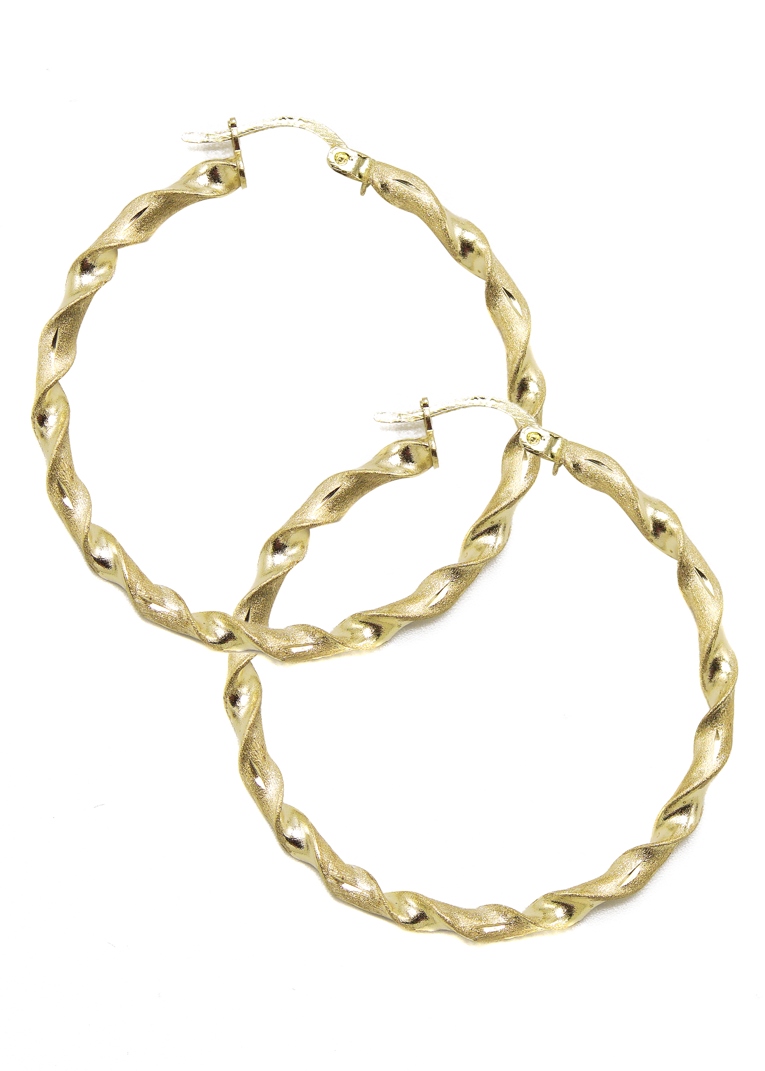 10K Gold Hoop Earrings for Women - Adjustable Size & Customizable | Perfect for Everyday Wear, Parties & Gifts