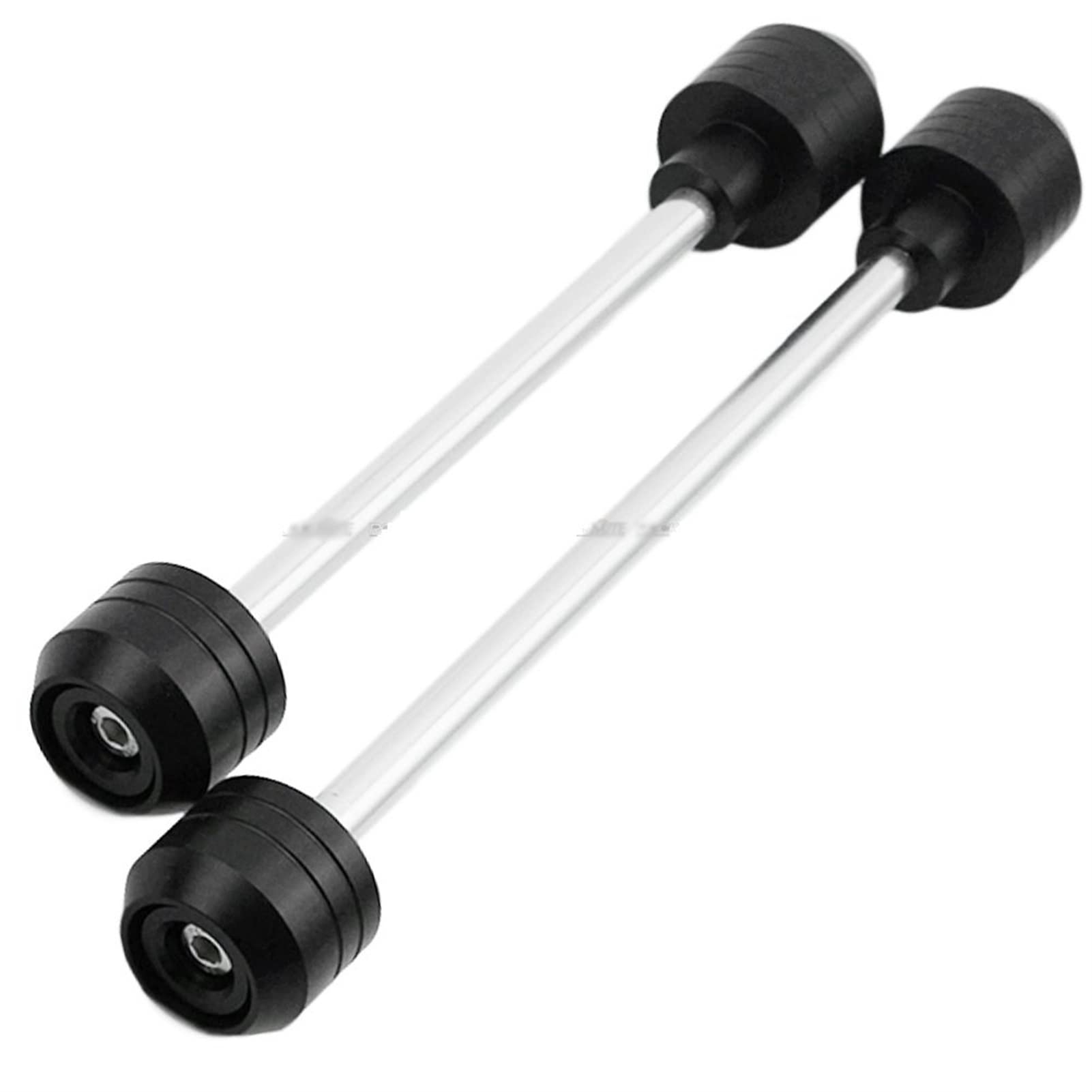 Frame Sliders for Suzuki GSR600 2006-2010 - Black Crash Protectors (1 Pair) - Motorcycle Drop Protection for Front/Rear Axle & Wheel Fork - Ideal for Street Riding, Track Days & Commuting