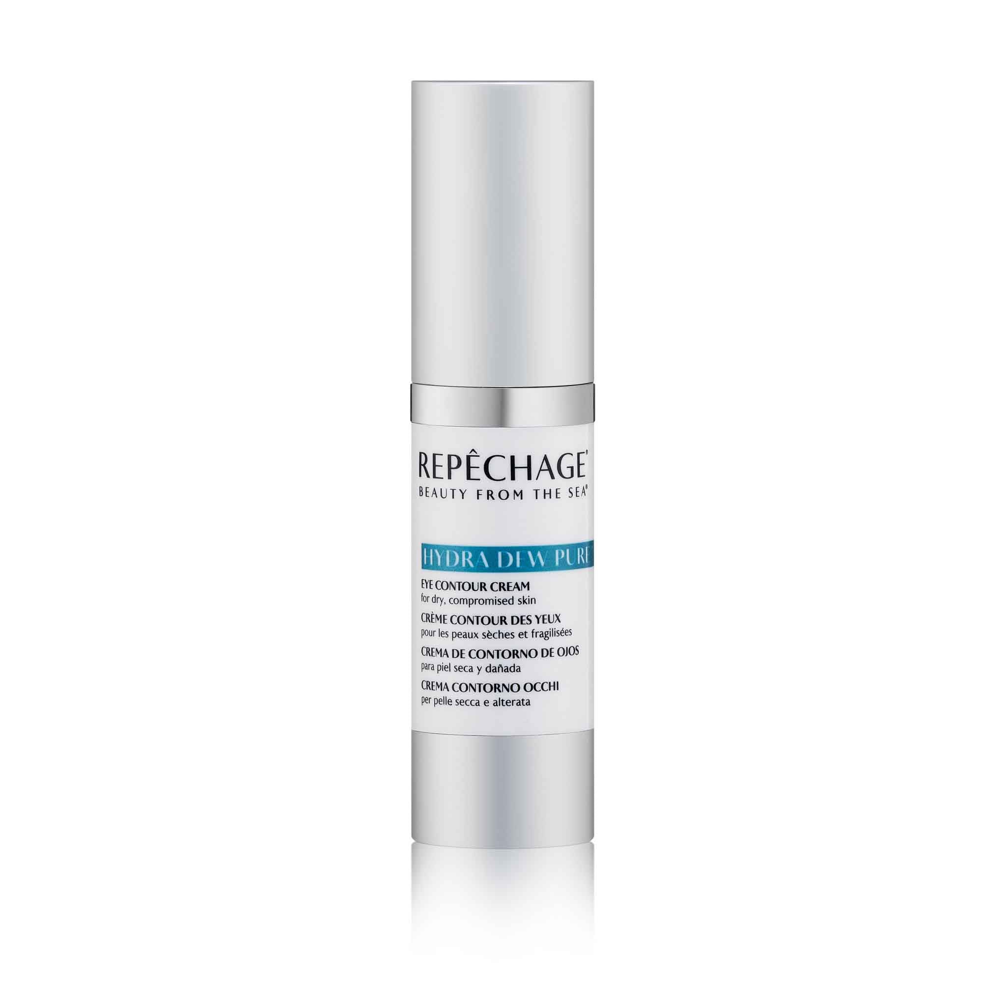 Hydra Dew Pure™ Eye Contour Cream - Anti-Aging & Hydrating Under Eye Treatment for Dark Circles & Puffiness | Day & Night Use for Brighter, Youthful Eyes
