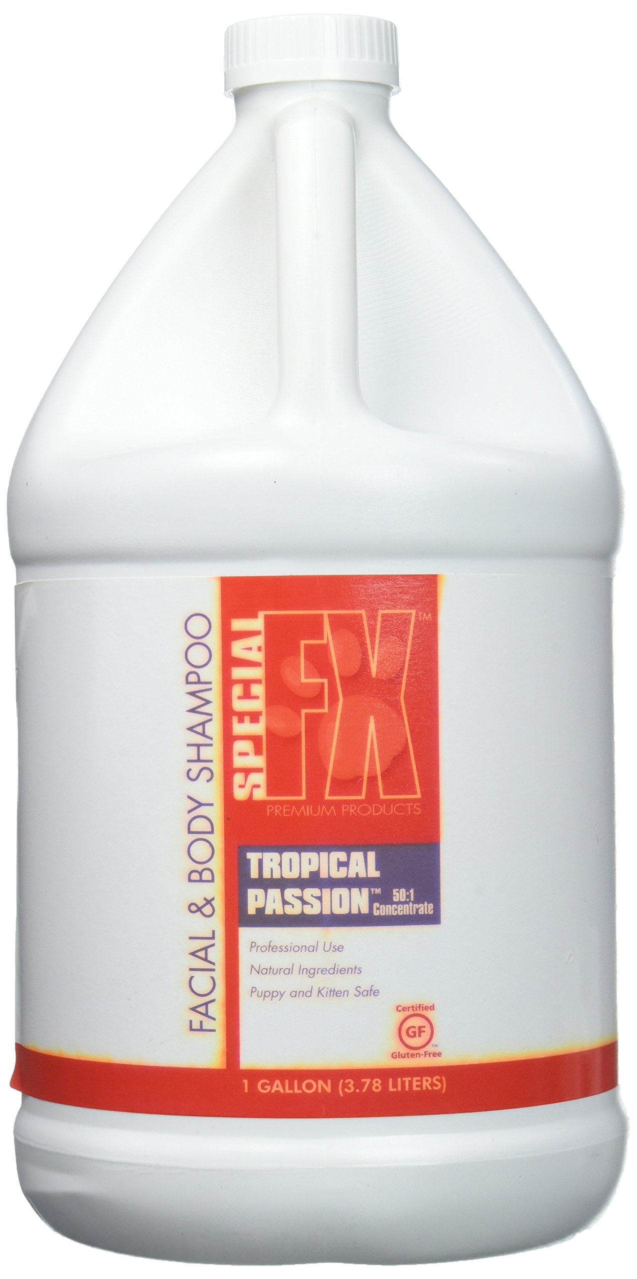 Special FX Tropical Passion Facial and Body Shampoo 50:1 - Hydrating & Gentle Cleanser for Sensitive Skin | Perfect for Spa Days & Daily Shower Routine