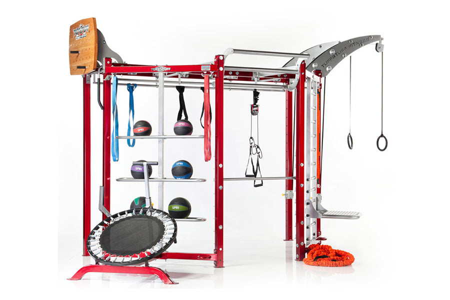 TuffStuff CT8 Multi-Functional Fitness Training System - Home & Commercial Gym Equipment for Strength & Cardio Workouts