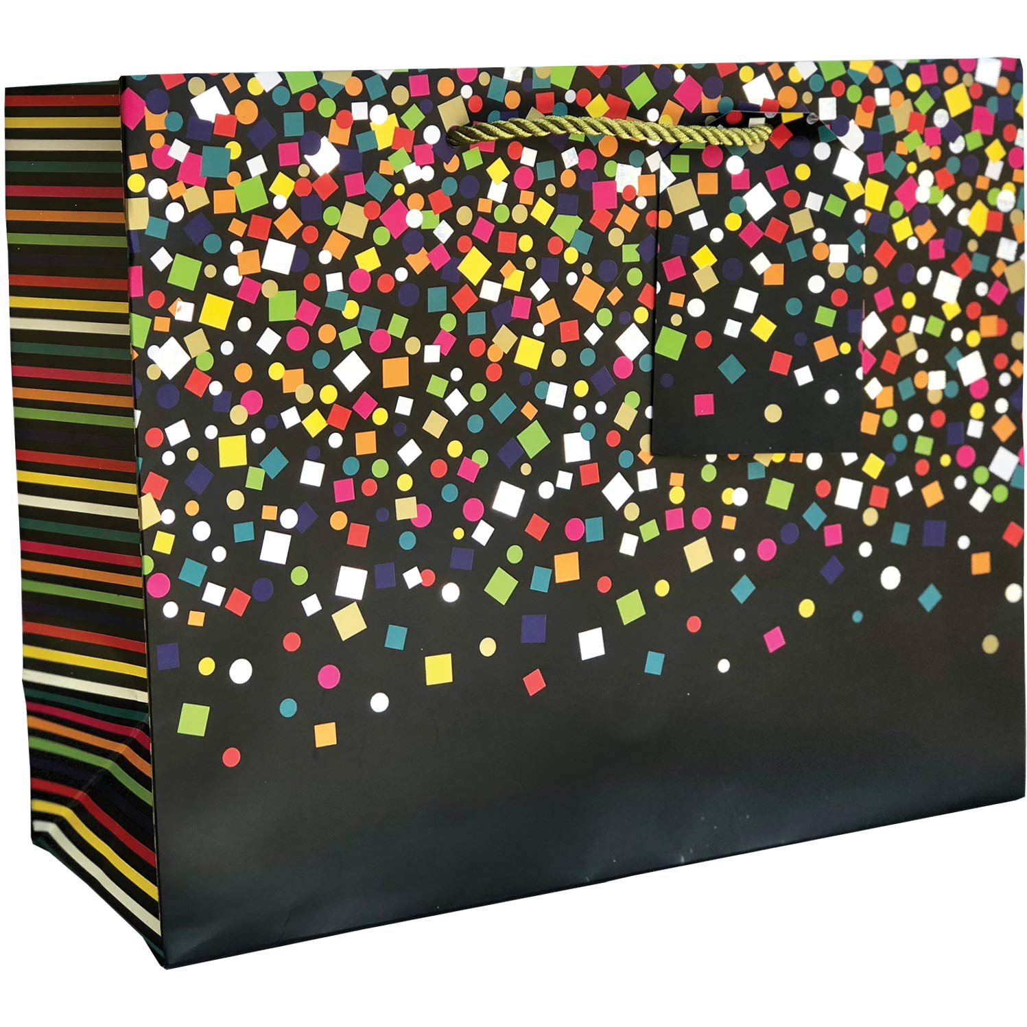 JILLSON & ROBERTS Large Party Popper Bags - 12 Pack | Colorful Confetti Poppers for Birthday Celebrations, New Year Parties & Special Events