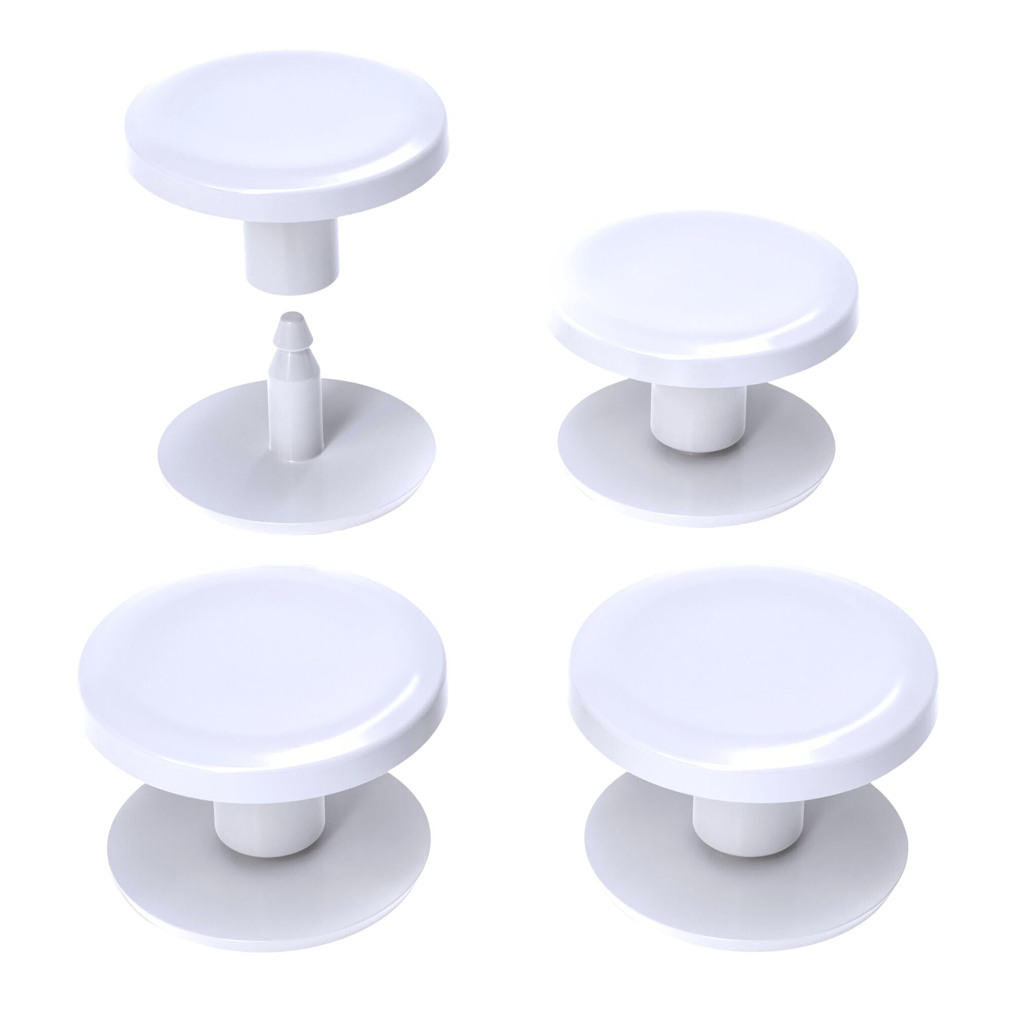 Bogg Bag Replacement Buttons 4-Pack - Fix Handles Fast for Beach Totes