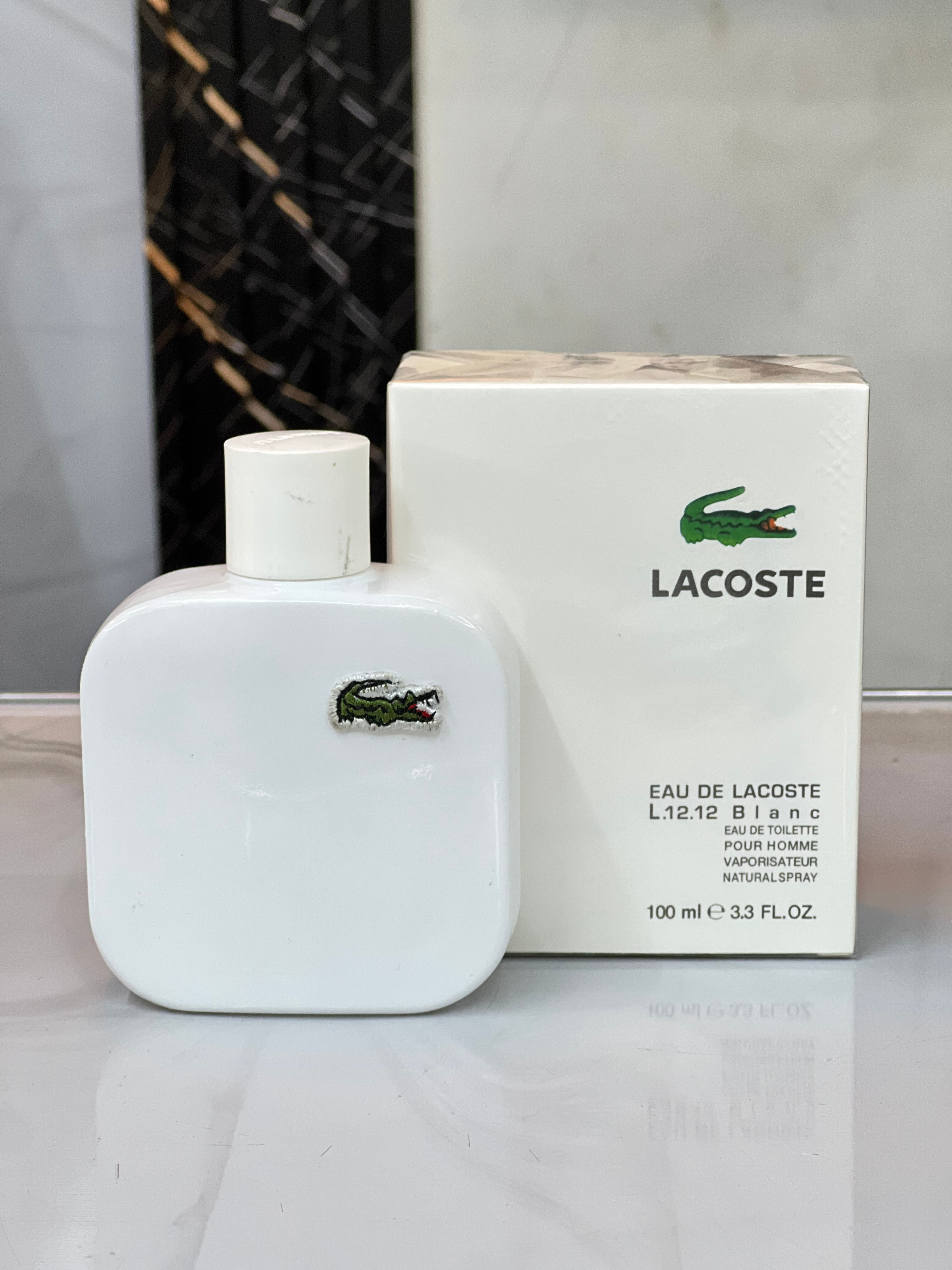 Lacoste L.12.12 White Eau de Toilette for Men - Fresh Citrus & Woody Fragrance - Perfect for Daily Wear, Office & Special Occasions