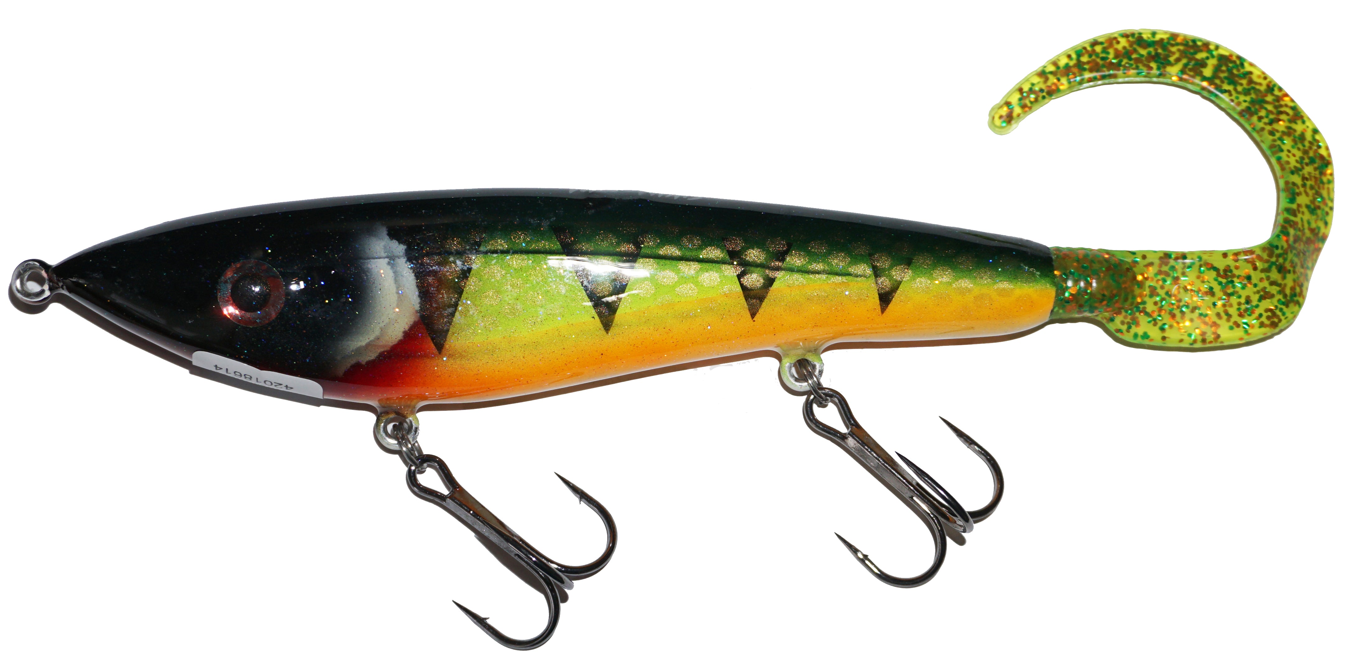 Chaos Tackle Shum Shum Slim Glide Bait - Premium Fishing Lure for Bass, Walleye & Pike - Perfect for Freshwater & Saltwater Fishing
