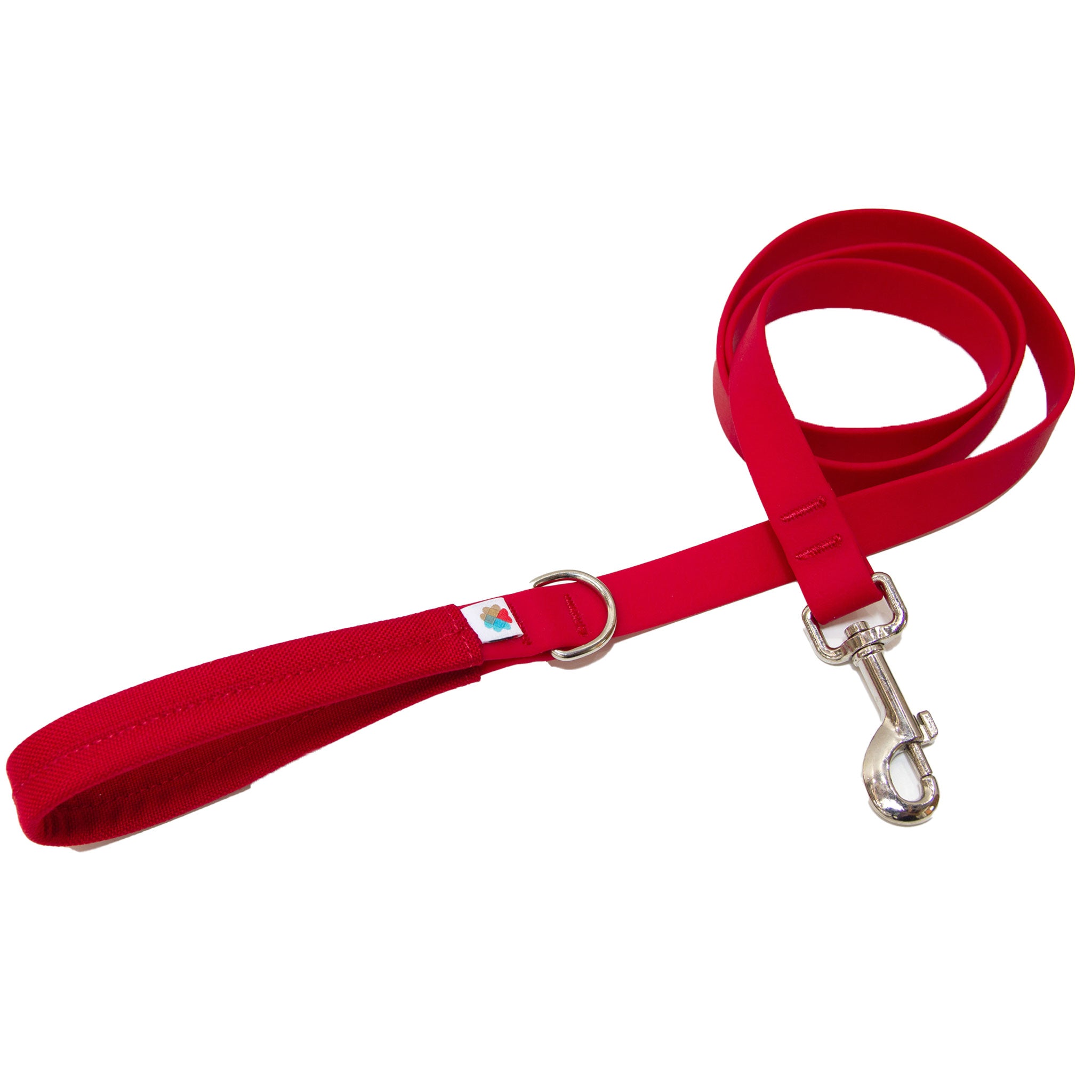 Wildebeest Funston 4-Foot Medium Dog Lead in Red - Perfect for Walking, Training & Outdoor Adventures with Your Pet