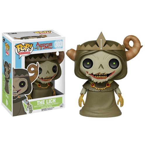 Adventure Time The Lich King Pop! Vinyl Figure Collectible Toy - Perfect for Fans, Collectors, and Display in Home or Office
